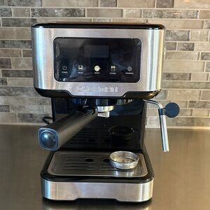 Chefman Stainless Steel Espresso Machine